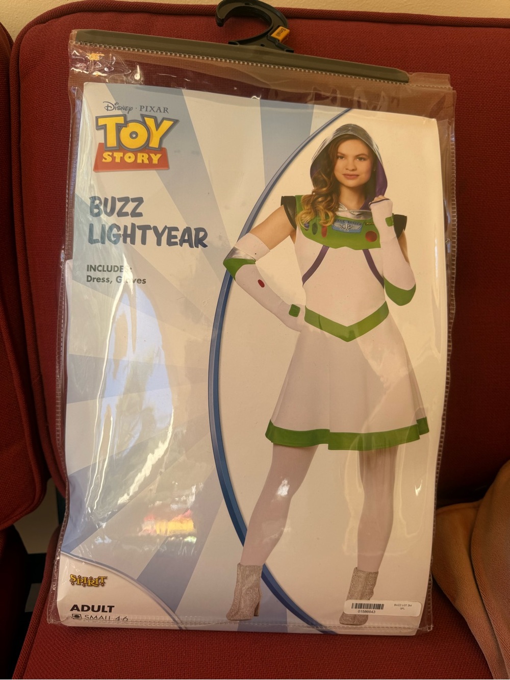 Buzz Lightyear Women’s' Costume Dress by Disney - White & Green